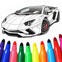 Cars (Coloring Game) Logo
